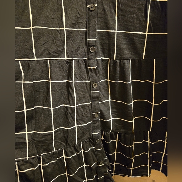 Sheer ✨ Style&Co 4x plaid tunic - Picture 3 of 4